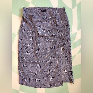 Plus size Disturbia midi skirt